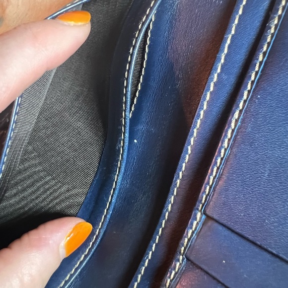 Gucci large Navy Wallet